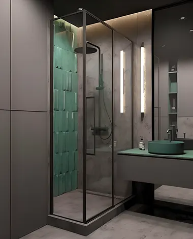 3D Керамическая плитка для ванной комнаты